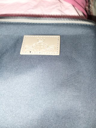 Neceser/Cartera Verde Oliva Nuevo terciopelo