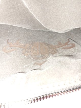 Neceser/Cartera Verde Oliva Nuevo terciopelo