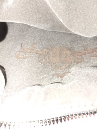 Neceser/Cartera Verde Oliva Nuevo terciopelo