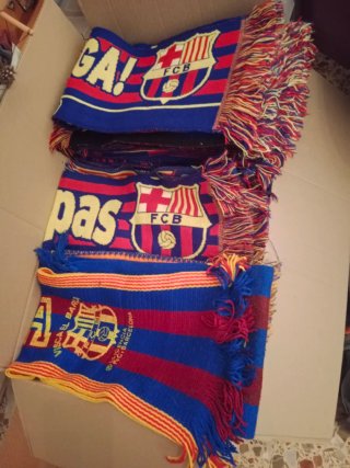 250 Bufandas F.C. Barcelona