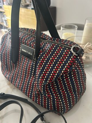 Bolso Bimba y Lola tejido