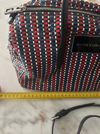 Bolso Bimba y Lola tejido