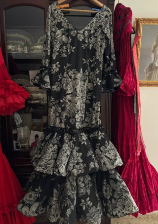 Traje de Flamenca Estampado
