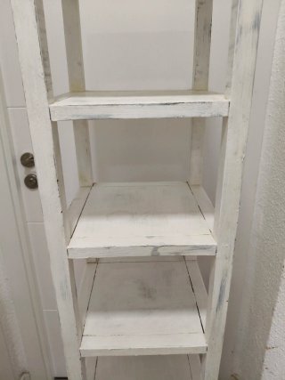 Mueble auxiliar blanco madera