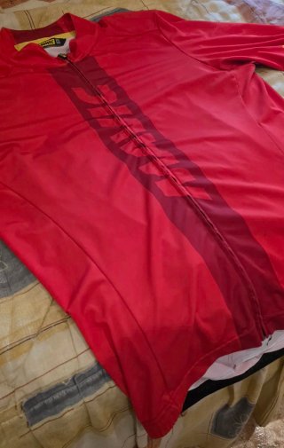 Maillot Ciclismo Mavic Hombre Rojo Talla M