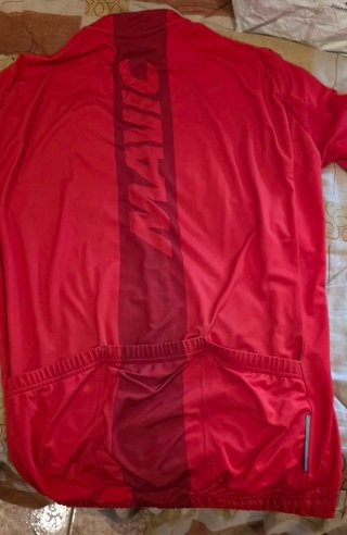 Maillot Ciclismo Mavic Hombre Rojo Talla M