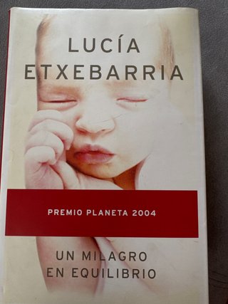 Libro un Milagro en equilibrio de Lucia Echeverria