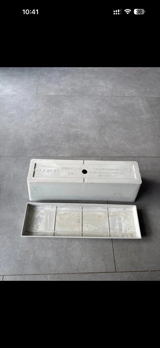 Macetas Rectangulares Ecopots Grises