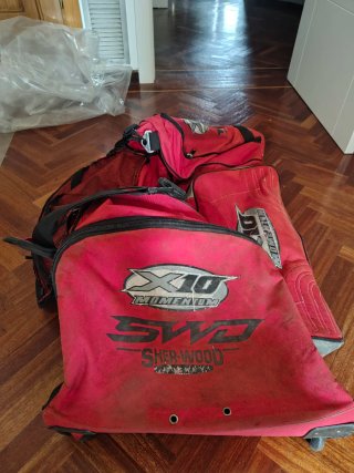 Bolsa de Hockey Roja