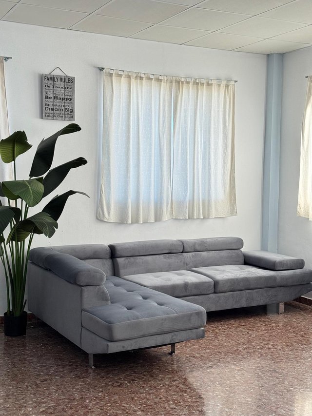 Sofá chaiselongue gris NUEVO OFERTA