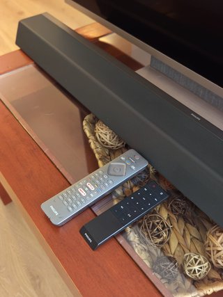 TV Philips 55 Ambilight + Barra Sonido