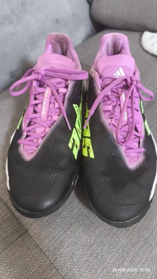 Zapatillas Adidas Barricade Morado/Verde