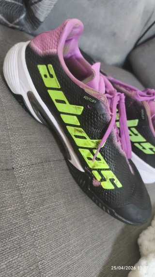 Zapatillas Adidas Barricade Morado/Verde