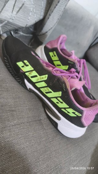 Zapatillas Adidas Barricade Morado/Verde