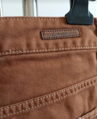 Minigonna jeans Motivi marrone