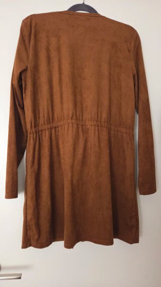 Chaqueta abierta marrón Kimod Talla L