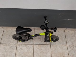 Bici equilibri + moto de plàstic infantil