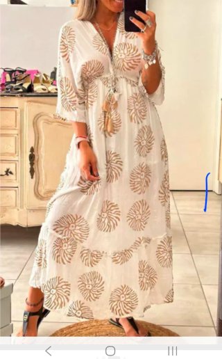 Vestido "Formentera" marca SIYA  Talla Única hasta