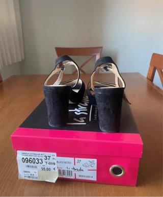 Sandalias tacón La Strada Talla 37