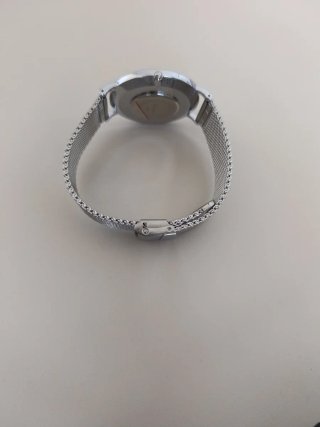 Reloj Lotus Plata y Blanco