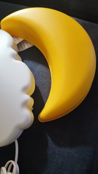 Lámpara Luna y Nube Ikea Infantil
