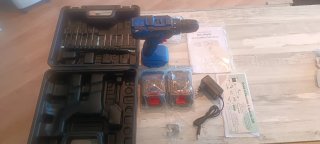 Taladro 21V + Lápiz + Recambios