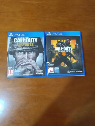 Pack Call of Duty PS4 WWII y Black Ops