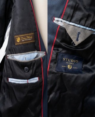 Americana azul