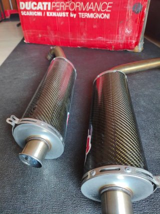 Terminali Termignoni Carbonio Ducati 748