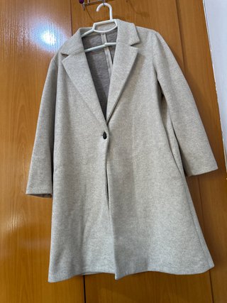 Abrigo El Corte Inglés gris