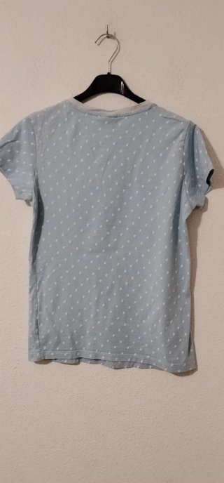 Camiseta Nike azul con estampado