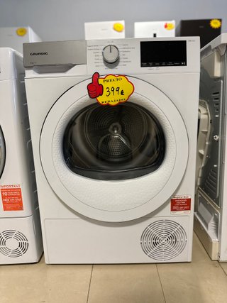 Secadora Grundig 9kg Bomba Calor