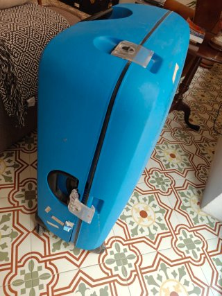 Maleta Rígida Samsonite Grande Azul