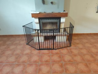 Valla de protección chimenea