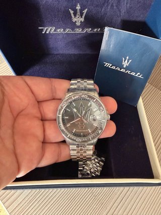 Reloj Maserati Sfida 44mm Gris/Plateado #R8853140