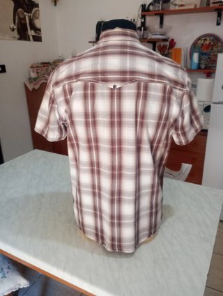 Camicia western vintage a quadri