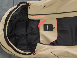 Chaquetón de montaña IcePeak largo acolchado beige