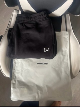 Pantalón Algodón Negro Talla M Prozis. NUEVO