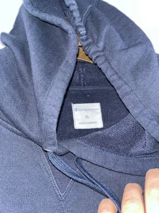 Felpa Champion Donna Nera Rossa XL