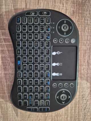 Mini Tastiera Wireless Retroilluminata