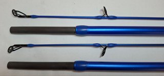 Dos cañas de pesca