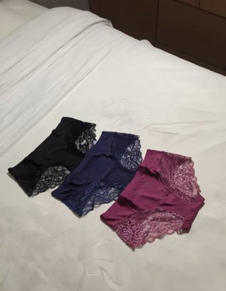 Bragas TrowBridge encaje mujer – Set 3 unidades