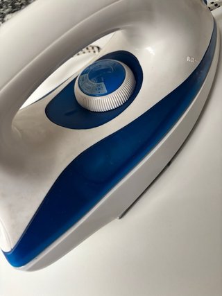 Plancha Jata Senso Blanca y Azul
