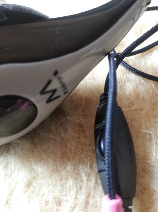 Auriculares con micrófono negro
