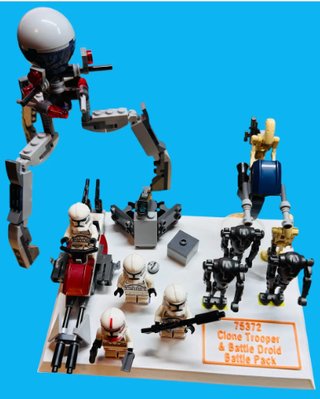 Expositores Lego Star Wars Battle Packs