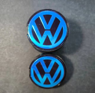 TAPABUJES VW 55mm - EMBLEMA LLANTAS VOLKSWAGEN