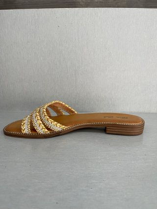 Sandalias piel sintética talla 40 nuevas