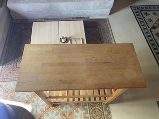 Carrito cocina IKEA FÖRHÖJA madera