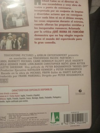 DVD ¡Qué Ruina de Función! Comedia