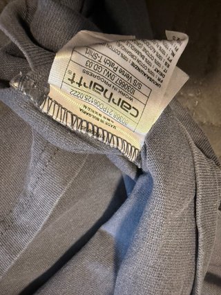 Camiseta Carhartt Gris Talla M